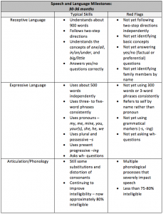 Speech and Language Milestones: 30-36 Month Development | PlayWorks ...